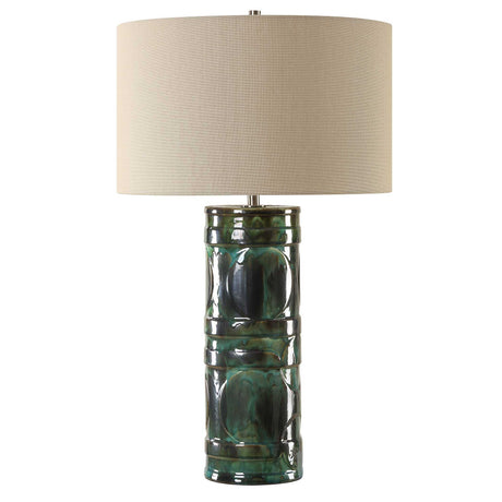 Loch Green Glaze Table Lamp by Uttermost - View 4