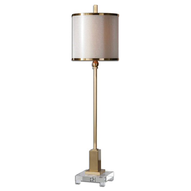 Villena Buffet Lamp Brass - Yellow / Beige by Uttermost - View 1
