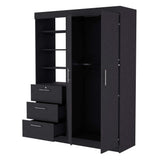 Wenge 3-Drawer Armoire - sold by Home Elegance USA