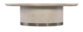 Modern Mood Round Coffee Table - Beige by Hooker Furniture - View 1