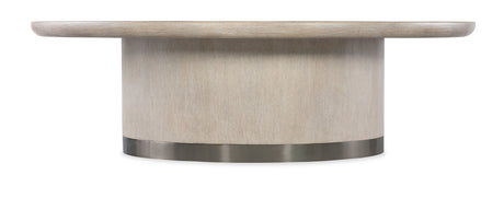 Modern Mood Round Coffee Table - Beige by Hooker Furniture - View 1