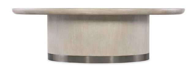 Modern Mood Round Coffee Table - Beige by Hooker Furniture - View 1