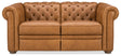 Glover Power Reclining Loveseat With Power Headrest - Light Brown by Hooker Furniture - View 1