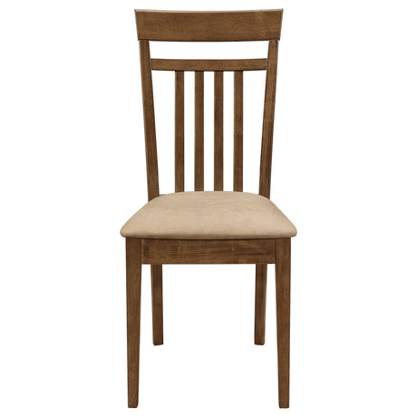 Robles 5 - piece Dining Set Chestnut and Tan | Coaster | Home Elegance USA