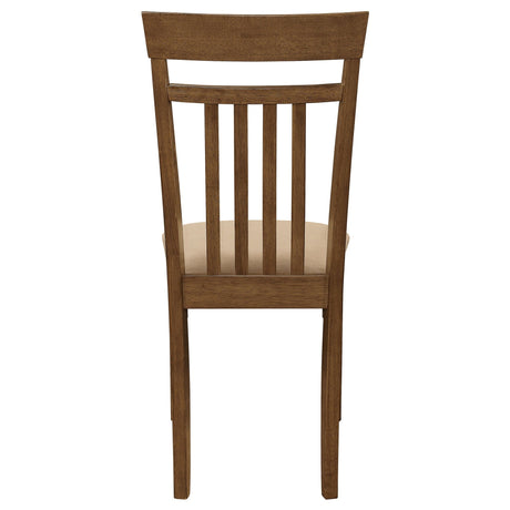 Robles 5 - piece Dining Set Chestnut and Tan | Coaster | Home Elegance USA