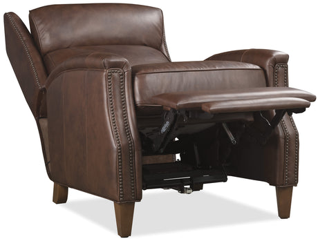 Lansing Power Recliner With Power Headrest - Dark Brown by Hooker Furniture - View 3