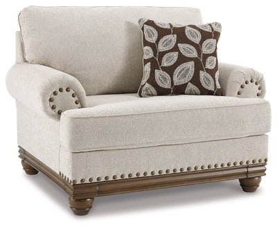 Ashley Wheat Harleson Chair and a Half - Chenille - 1510423 - Home Elegance USA - 1