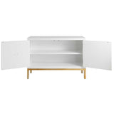 Aiken 2 Door Cabinet - White by Uttermost - View 6