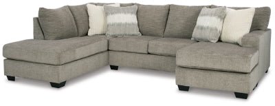 Ashley Stone Creswell 15305S2 2 - Piece Sectional with Chaise - Chenille | Home Elegance USA