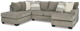 Ashley Stone Creswell 15305S2 2 - Piece Sectional with Chaise - Chenille - 15305S2 - Home Elegance USA - 1