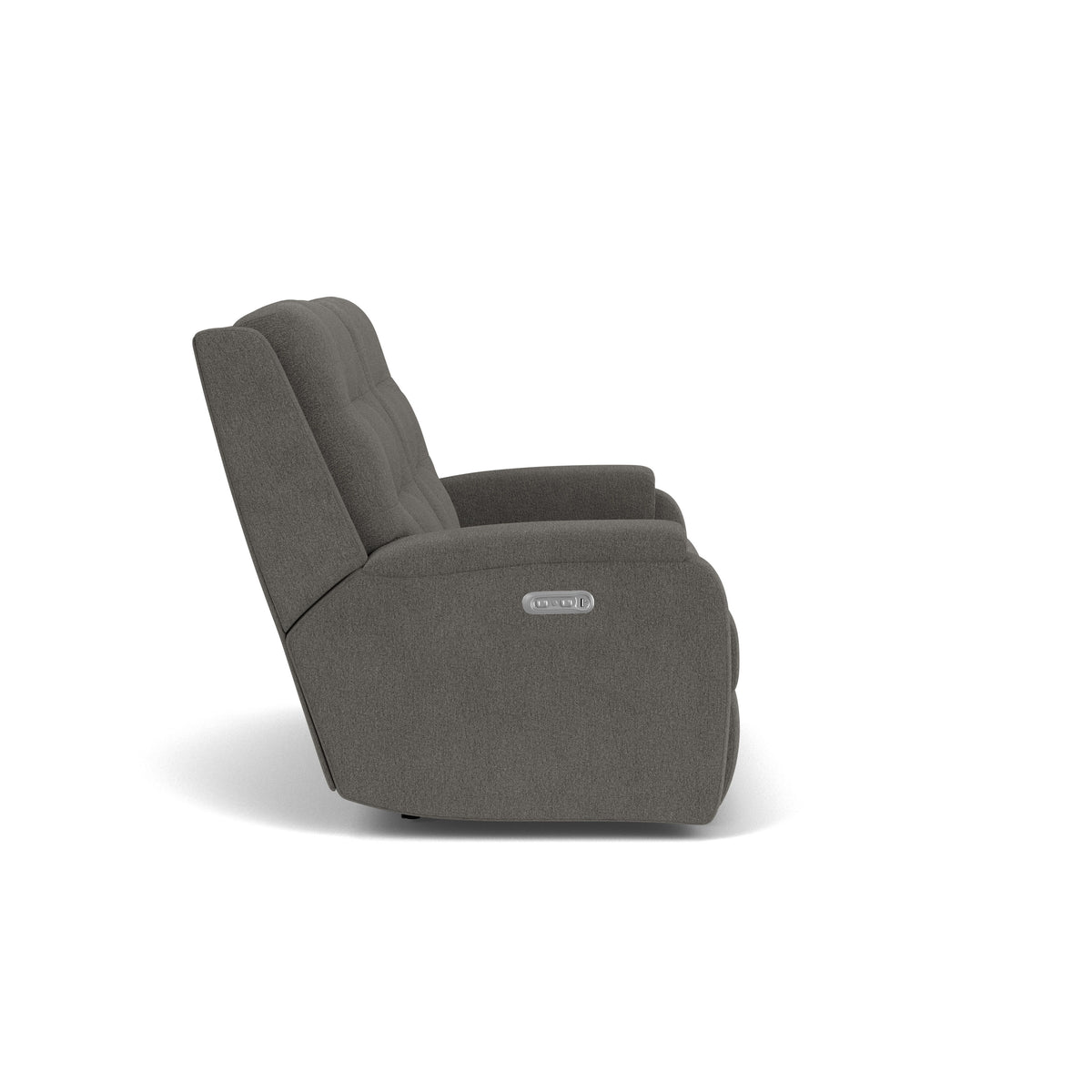 Arlo Transitional Fabric Power Reclining Loveseat With Power Headrests | Flexsteel