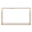 Redmond Sofa Counter Table - Gold / White by Uttermost - View 1