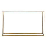 Redmond Sofa Counter Table - Gold / White by Uttermost - View 1