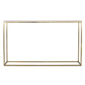 Redmond Sofa Counter Table - Gold / White by Uttermost - View 1