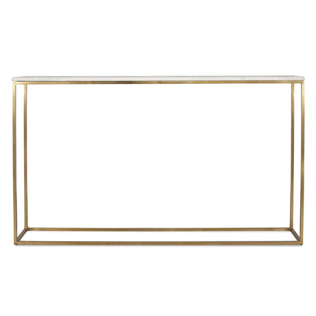 Redmond Sofa Counter Table - Gold / White by Uttermost - View 1