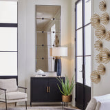 Serchio Oversized Iron Mirror - Gray by Uttermost - View 2