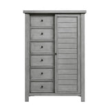 Logandale Antique Gray Platform Storage Bedroom Set – Homelegance - Home Elegance USA