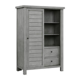 Logandale Antique Gray Platform Storage Bedroom Set – Homelegance - Home Elegance USA