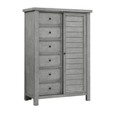Logandale Antique Gray Platform Storage Bedroom Set – Homelegance - Home Elegance USA