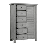 Logandale Antique Gray Platform Storage Bedroom Set – Homelegance - Home Elegance USA