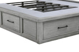 Logandale Antique Gray Platform Storage Bedroom Set – Homelegance - Home Elegance USA