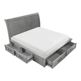 Logandale Antique Gray Platform Storage Bedroom Set – Homelegance - Home Elegance USA