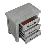 Logandale Antique Gray Platform Storage Bedroom Set – Homelegance - Home Elegance USA