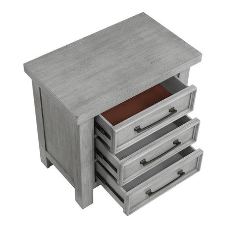 Logandale Antique Gray Platform Storage Bedroom Set – Homelegance - sold by Home Elegance USA