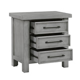 Logandale Antique Gray Platform Storage Bedroom Set – Homelegance - Home Elegance USA