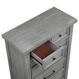 Logandale Antique Gray Platform Storage Bedroom Set – Homelegance - Home Elegance USA