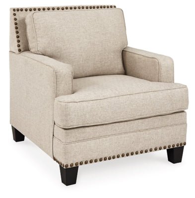 Ashley Linen Claredon Chair - Chenille | Home Elegance USA