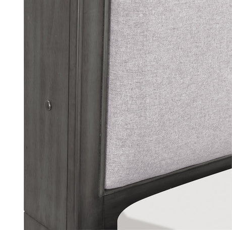 Wittenberry Queen Platform Bed In Gray 1573-1* | Homelegance - sold by Home Elegance USA