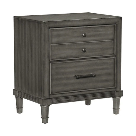 Wittenberry 5 Piece Queen Platform Bedroom Set In Gray 1573-1-5Set | Homelegance - sold by Home Elegance USA