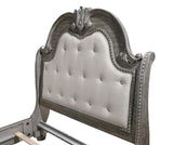 Bennington Gray Sleigh Bed Bedroom Set with Marble Tops – Homelegance - Home Elegance USA