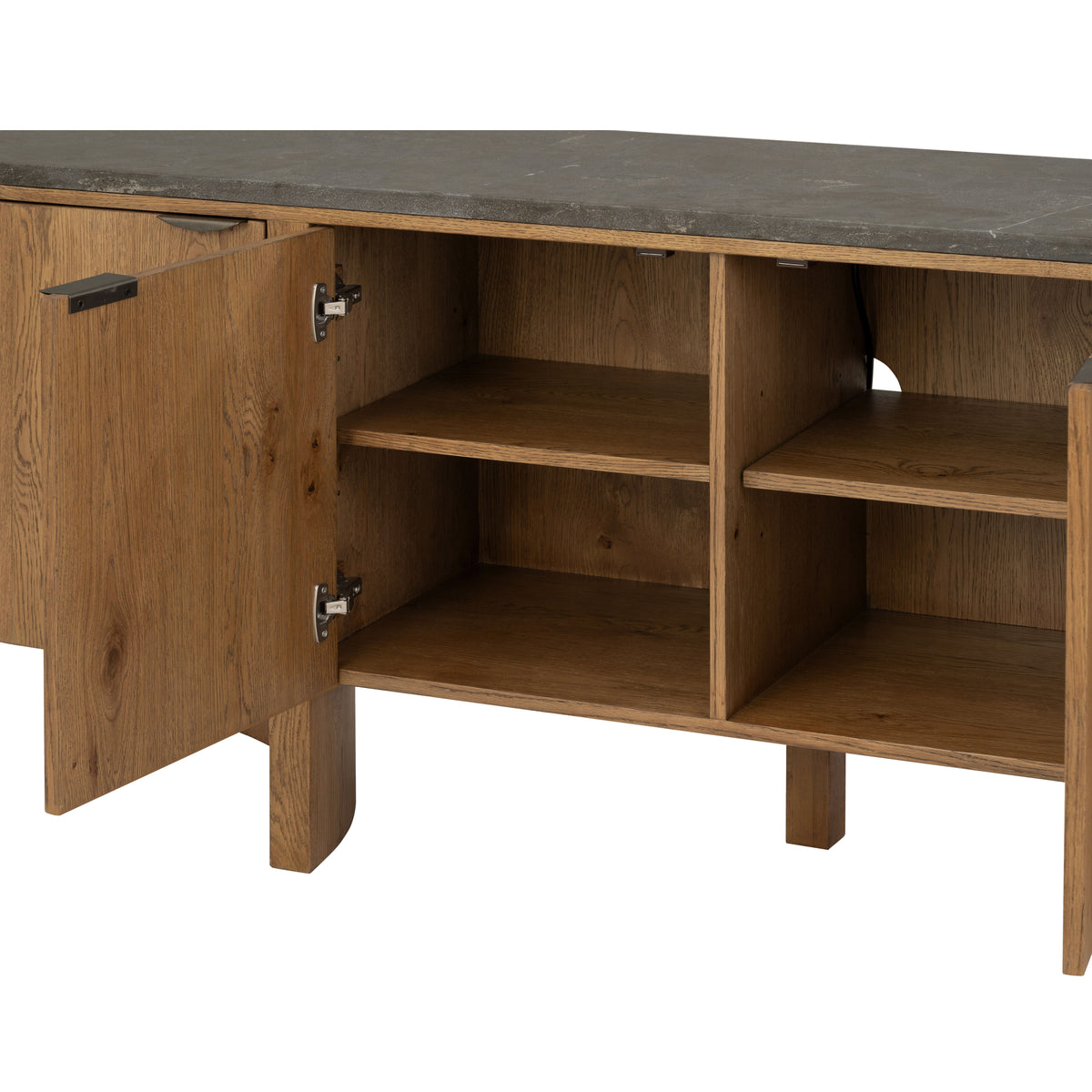 Eclipse Entertainment Base - Dark Gray / Light Brown | Flexsteel
