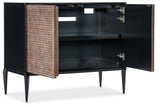 Melange Boucle Accent Chest - Black / Dark Brown by Hooker Furniture - View 3