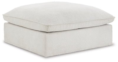 Ashley Gray Gimma Ottoman With Storage - Chenille - 1600511 - Home Elegance USA - 1