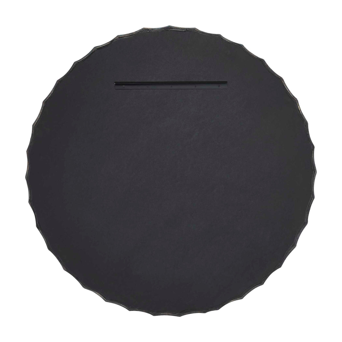 Grander Round Mirror - Black by Uttermost - View 5