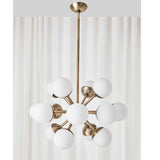 Droplet 16 Light Sputnik Chandelier - Yellow by Uttermost - View 7