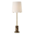 Sepia Brown Marble Buffet Lamp - Dark Brown by Uttermost - View 1