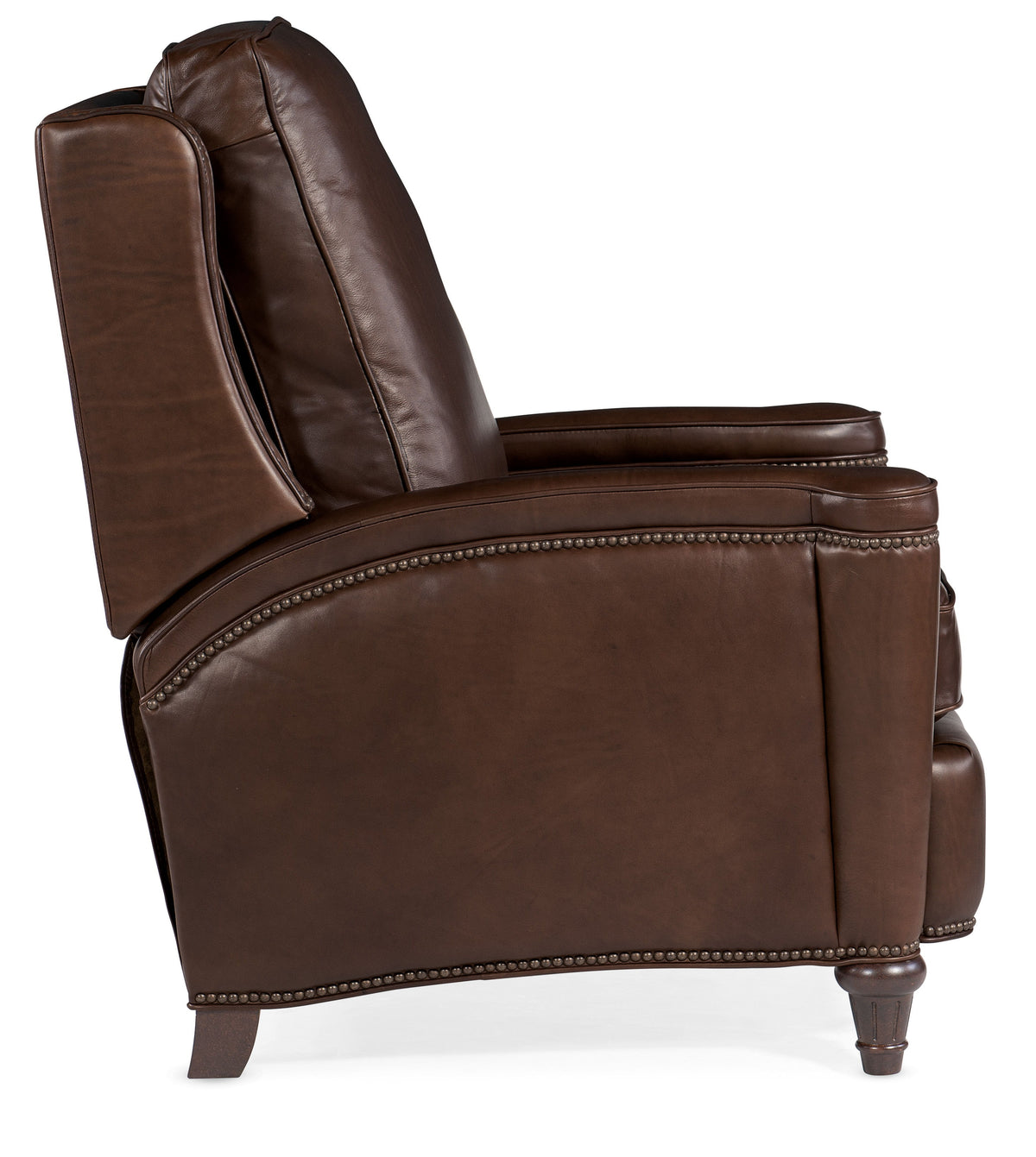 Rylea Manual Push Back Recliner - Dark Brown by Hooker Furniture - View 6