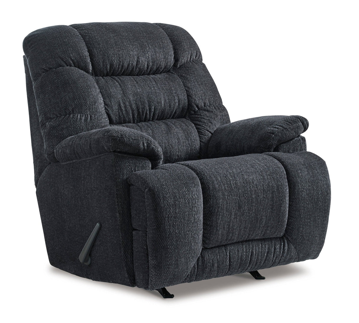 Ashley Charcoal Bridgtrail Rocker Recliner - Chenille | Home Elegance USA