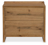 Cashiers Nightstand Almond - Light Brown by Hooker Furniture - View 2