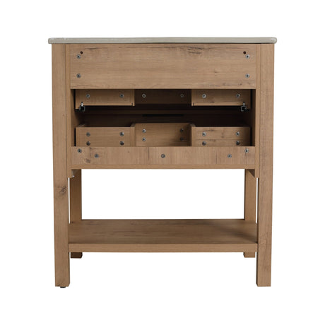 30 Inch Bathroom Vanity Plywood With 2 Drawers | Home Elegance USA