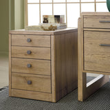 Mobile File Cabinet - Light Brown by Hooker Furniture - View 2
