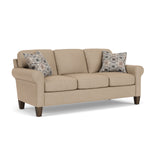 Moxy Fabric Sofa, Curved Sock Arms | Flexsteel