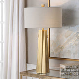 Maris Table Lamp - Gold / Beige by Uttermost - View 3
