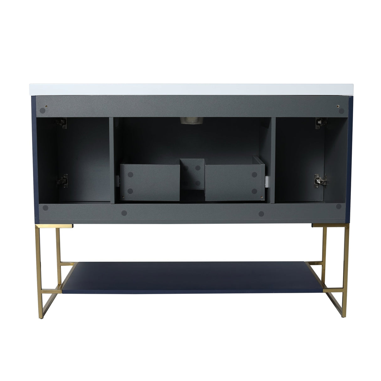 48 Inch Freestanding Bathroom Vanity With Resin Basin,48x18 - BVA01148NB - W99951399 - image - 19