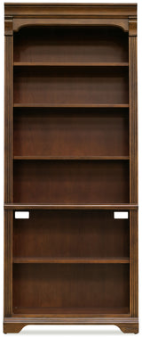 Brookhaven Tall Bookcase - Dark Brown by Hooker Furniture - View 6