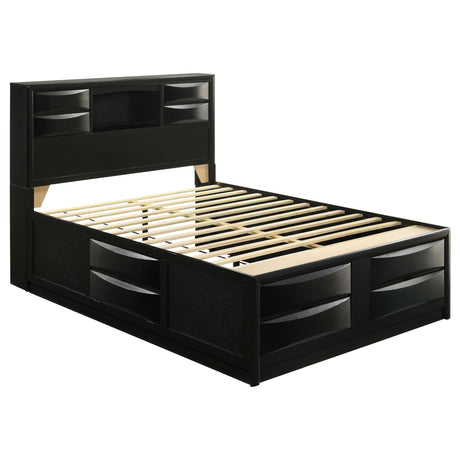 Isabel Black 5-piece Storage Bedroom Set - sold by Home Elegance USA